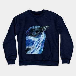 Beautiful blue bird Crewneck Sweatshirt